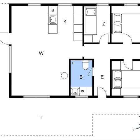 Dom wakacyjny Tv1225-bindslev-margueritevej-4 *